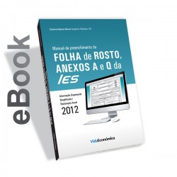 Ebook - Manual de preenchimento da Folha de Rosto, Anexos A e Q da IES